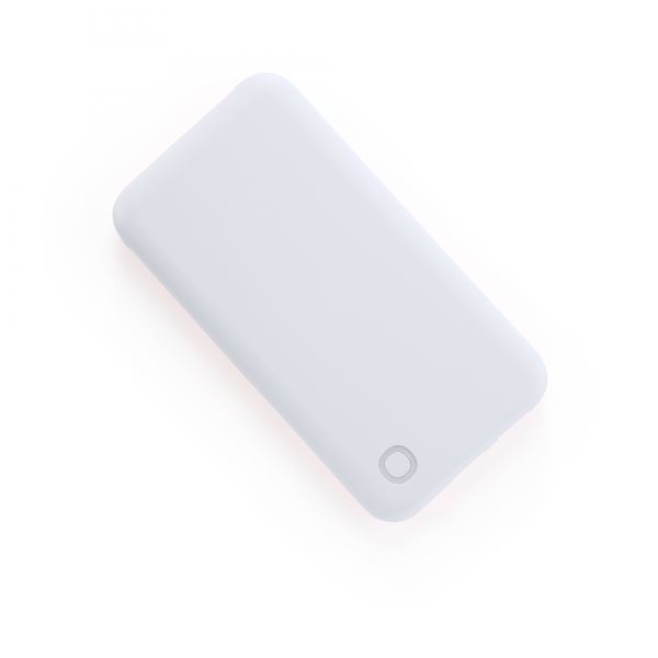 Robbie Powerbank zweifarbig mit 10000 mAh. LED-Ladeanzeige. DC5V/2,1A Output